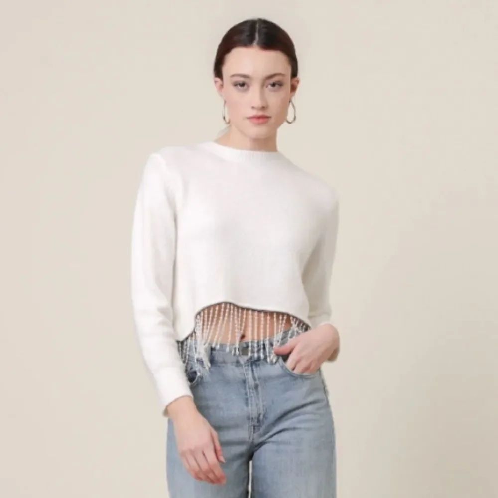 Line & Dot Emily Pearl Sweater size Large